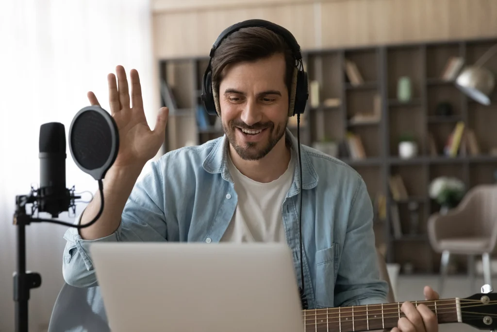 Podcast a distancia