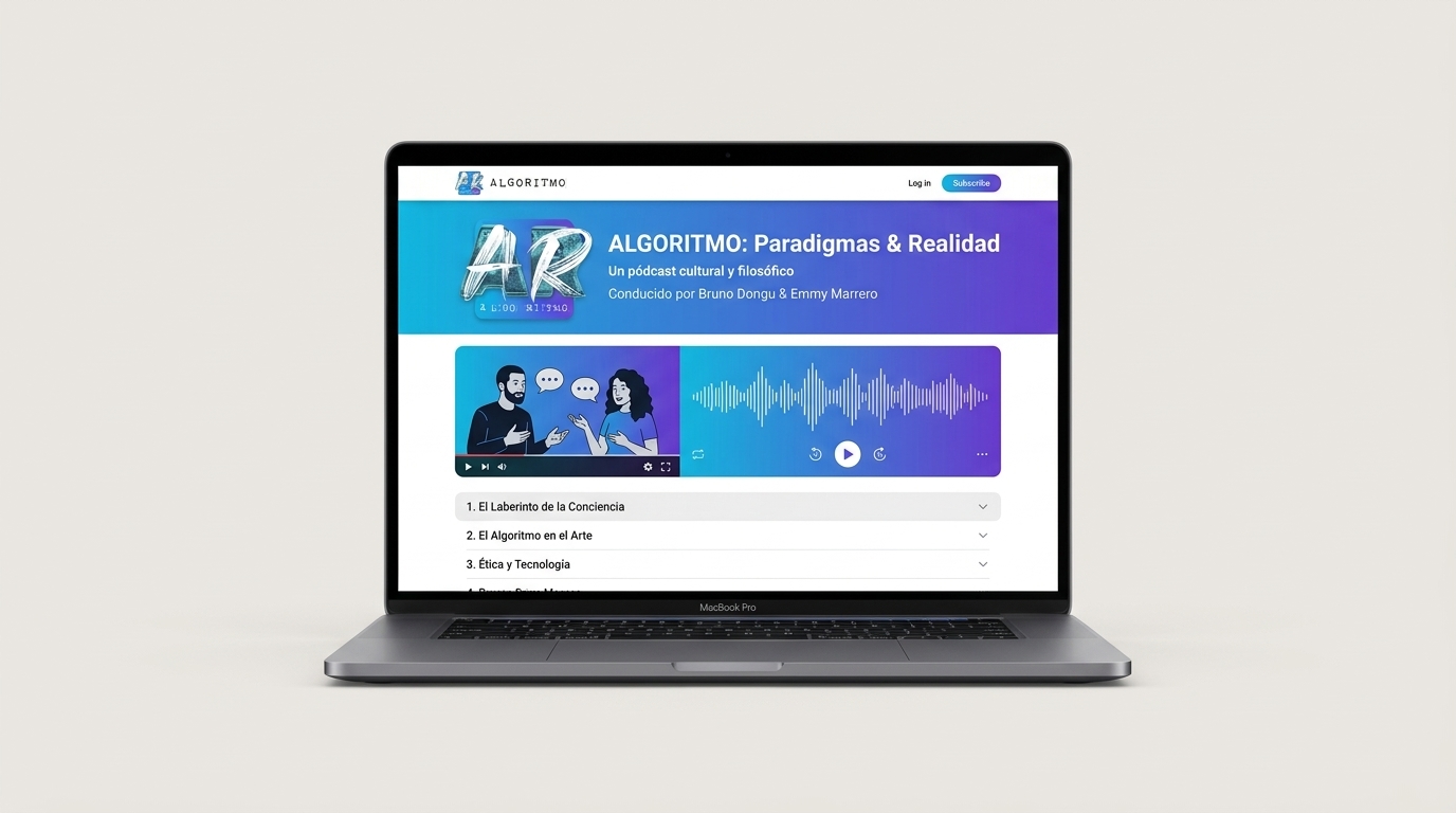 Algoritmo: Identidad Visual & Plataforma de Reflexión Cultural